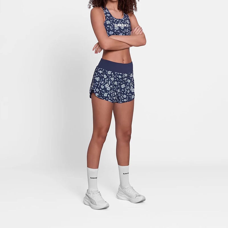 セイスカイSAYSKYランニングウェアボトムスショートハーフパンツ短パンWFlowerPaceShorts3inchSW40004C1065レディース女性26SP春夏