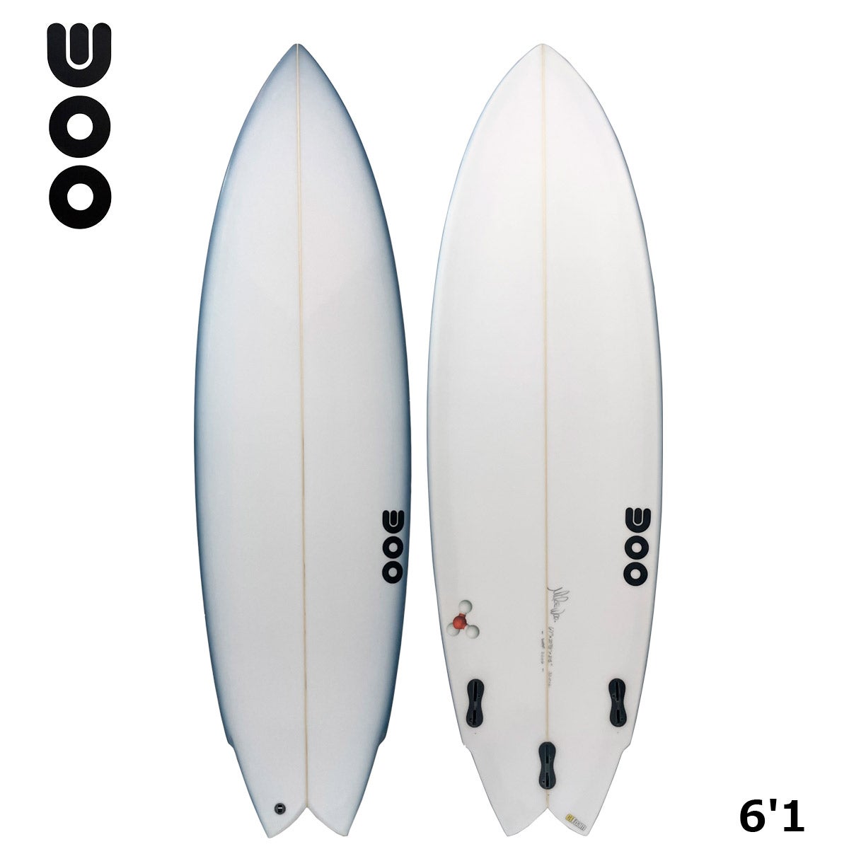 マイクウーMIKEWOOサーフィンサーフサーフボード板IONTWINLARGE6.1FCS2USCTFOAMトライフィン2606MWSP