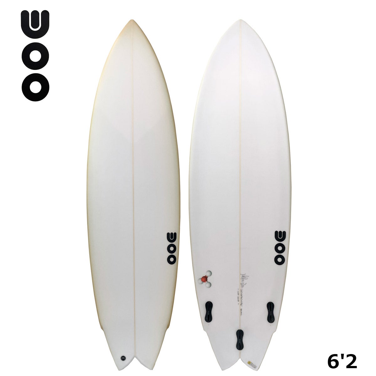 マイクウーMIKEWOOサーフィンサーフサーフボード板IONTWINLARGE6.2FCS2USCTFOAMトライフィン2608MWSP