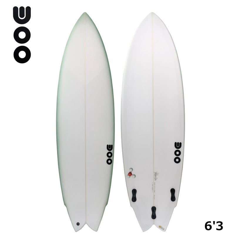 マイクウーMIKEWOOサーフィンサーフサーフボード板IONTWINLARGE6.3FCS2USCTFOAMトライフィン2610MWSP