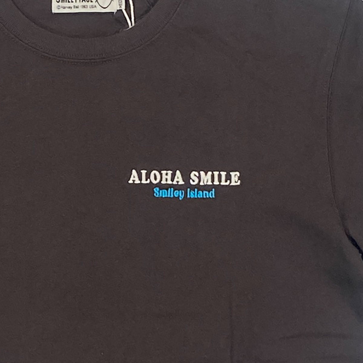 BENEFITベネフィットサーフィンサーフウェア半袖TシャツSMILEYFACE16/-空紡糸天竺刺繍S/STEE262HU2ST756レディース女性26SP春夏