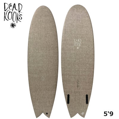デッドクークスDEADKOOKSサーフィンサーフサーフボード板DEADKOOKSTHANG59FLAXEPSfuturesDK8762