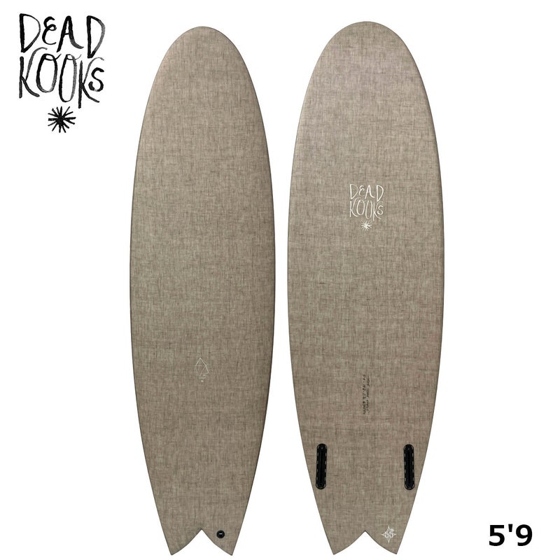デッドクークスDEADKOOKSサーフィンサーフサーフボード板DEADKOOKSTHANG59FLAXEPSfuturesDK8762
