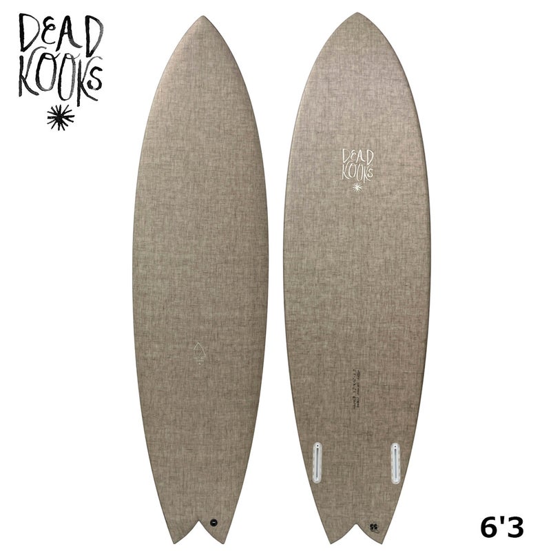 デッドクークスDEADKOOKSサーフィンサーフサーフボード板DEADKOOKSYINGYANG63FLAXEPSfuturesDK8848