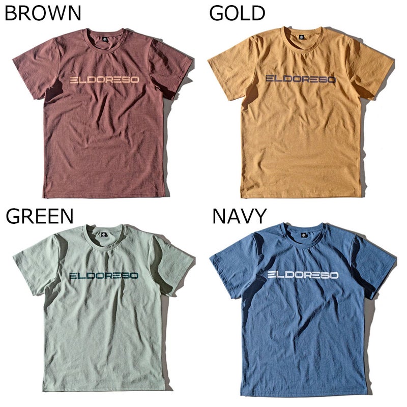 エルドレッソELDORESOランニングウェア半袖TシャツLogoTeeE1018016メンズレディースユニセックス26SP春夏