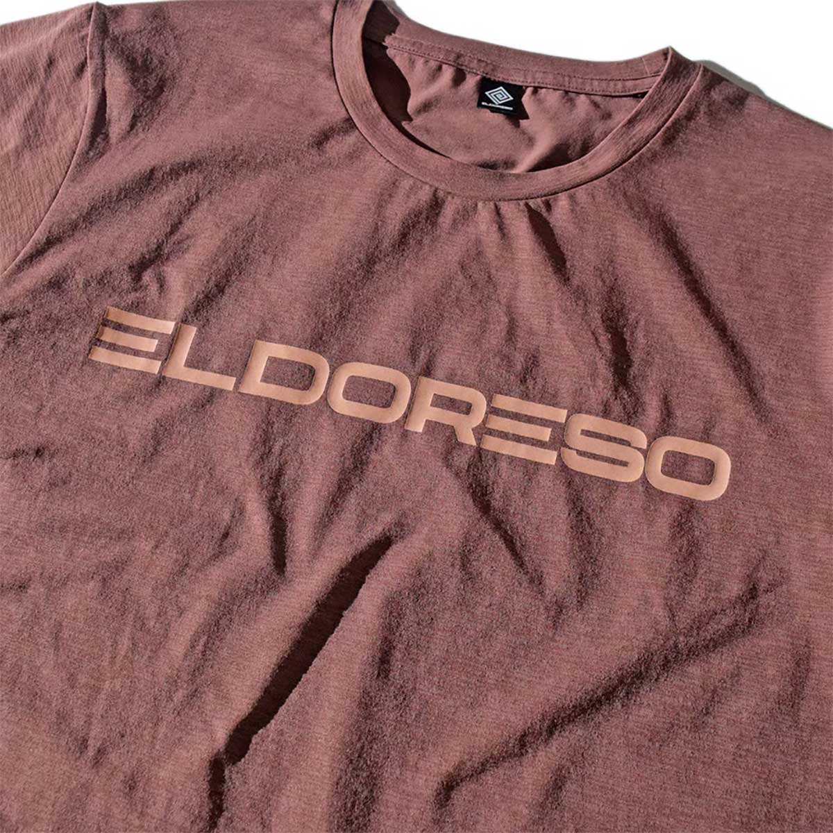 エルドレッソELDORESOランニングウェア半袖TシャツLogoTeeE1018016メンズレディースユニセックス26SP春夏