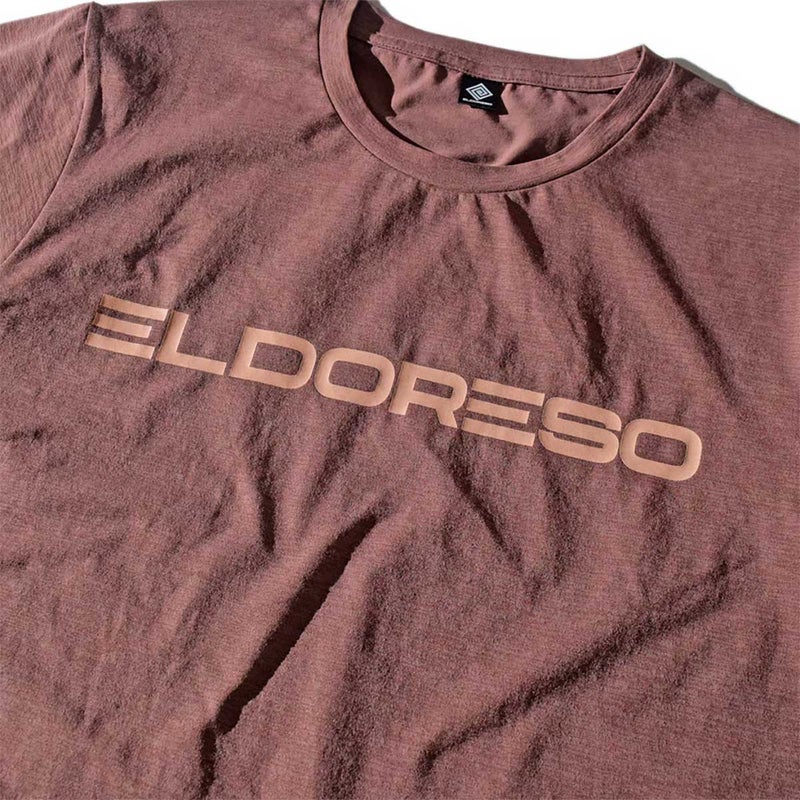 エルドレッソELDORESOランニングウェア半袖TシャツLogoTeeE1018016メンズレディースユニセックス26SP春夏