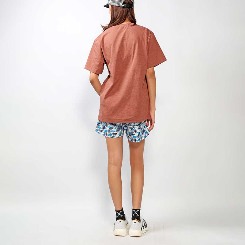 エルドレッソELDORESOランニングウェア半袖TシャツLogoTeeE1018016メンズレディースユニセックス26SP春夏