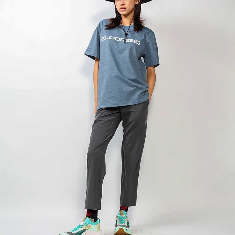エルドレッソELDORESOランニングウェア半袖TシャツLogoTeeE1018016メンズレディースユニセックス26SP春夏