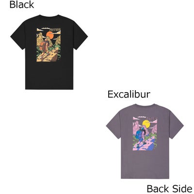 ピクチャーPICTUREサーフィンサーフウェア半袖TシャツNIGHTKINGTEEMTS1338メンズ男性26SP春夏