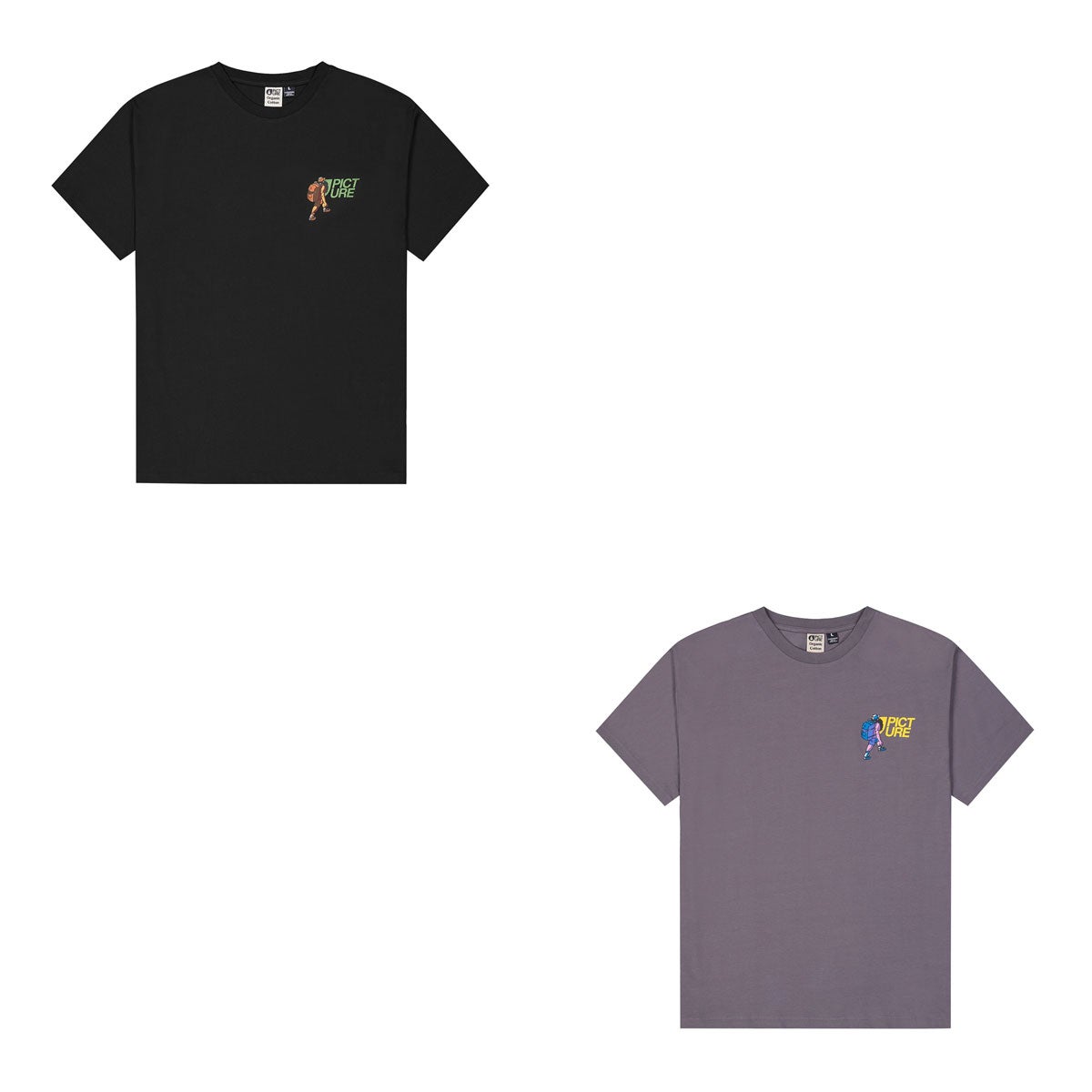 ピクチャーPICTUREサーフィンサーフウェア半袖TシャツNIGHTKINGTEEMTS1338メンズ男性26SP春夏