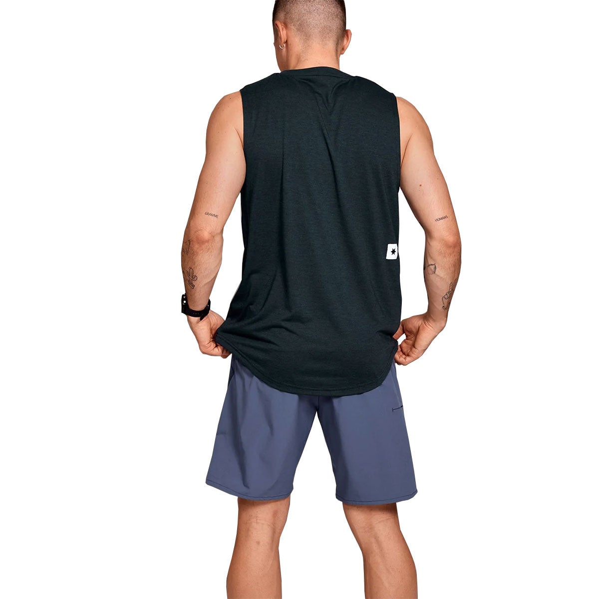 セイスカイSAYSKYランニングウェアノースリーブタンクトップモーションシングレットCleanMotionTankSM30001C6001メンズ男性26SP春夏
