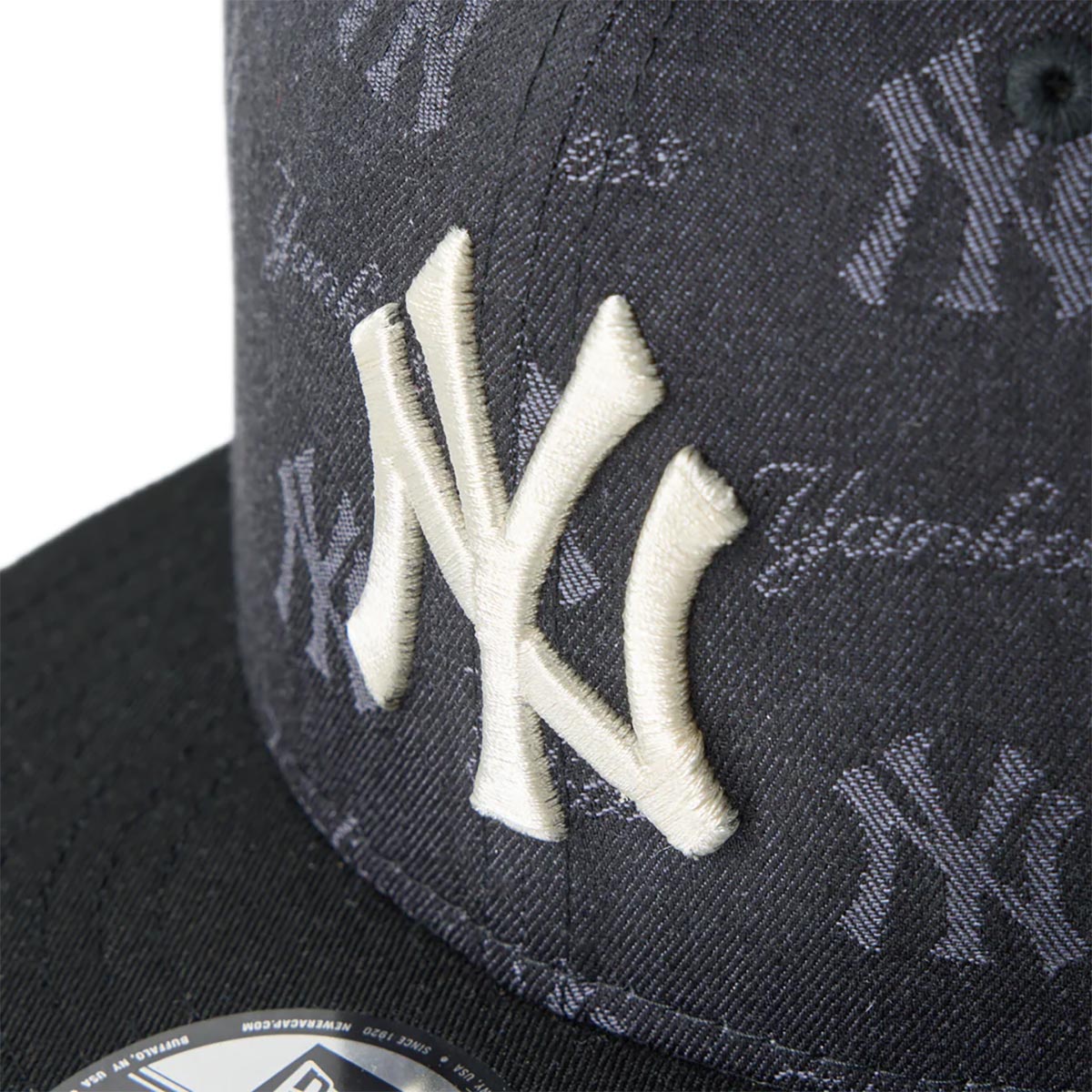 ニューエラNEWERAアウトドアカジュアル帽子キャップ9FIFTYMLBJacquardニューヨーク・ヤンキースブラック14744812メンズレディースユニセックス26SP春夏