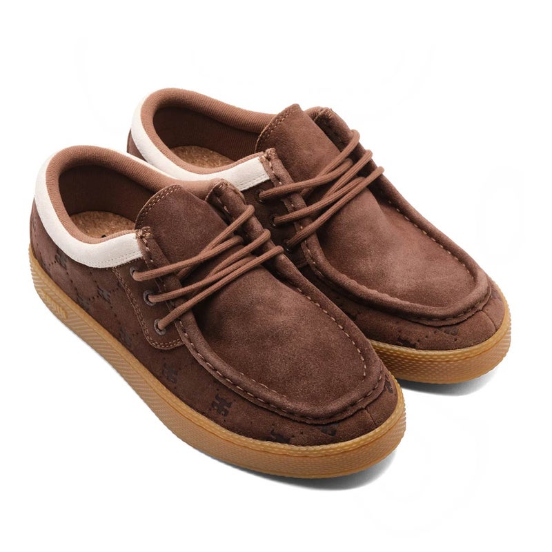 アイパスI-PATHスケボースケートボードスケシュースニーカーシューズ靴CATSLOWBROWNEMBOSSEDSUEDE32011262345708メンズ男性26SP春夏