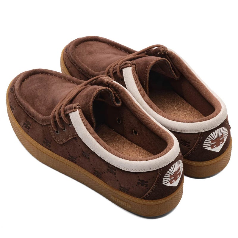 アイパスI-PATHスケボースケートボードスケシュースニーカーシューズ靴CATSLOWBROWNEMBOSSEDSUEDE32011262345708メンズ男性26SP春夏