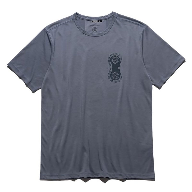 ランアモックRUNAMOKランニングウェア半袖TシャツMATHISACTIVESSRK457-NEPメンズ男性26SP春夏