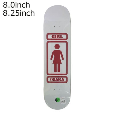 ガールGIRLスケボースケートボードデッキ板YOURWEOGDECKOSAKAユアーウィーオージーGGSP-O