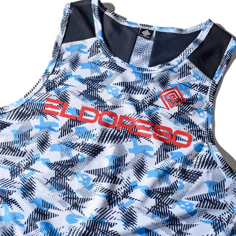 エルドレッソELDORESOランニングウェアノースリーブタンクトップNderebaEarnestTankE1224516メンズレディースユニセックス26SP春夏