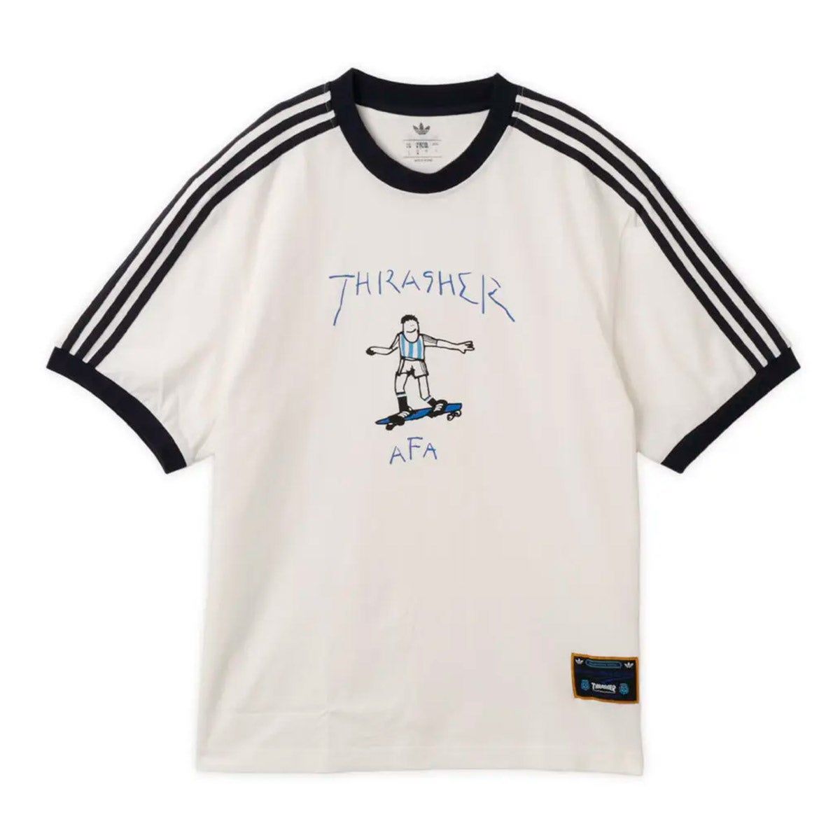 アディダススケートボーディングADIDASSKATEBOARDINGスケボースケートボードウェア半袖TシャツTHRASHERxAFAGONZTEEKX-4548メンズ男性26SU春夏