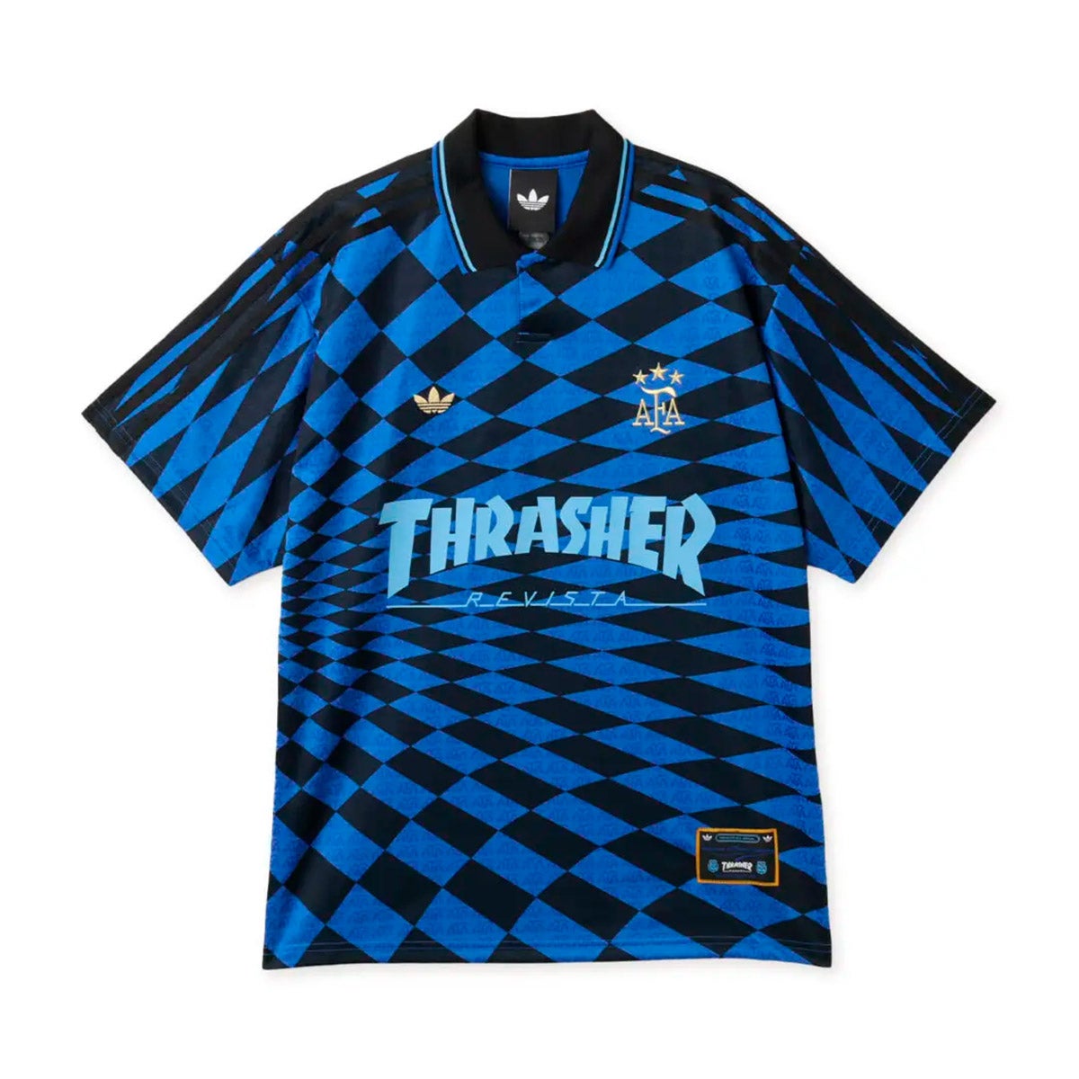 アディダススケートボーディングADIDASSKATEBOARDINGスケボースケートボードウェア半袖ポロシャツTHRASHERxAFAJERSEYKX-4551メンズ男性26SU春夏