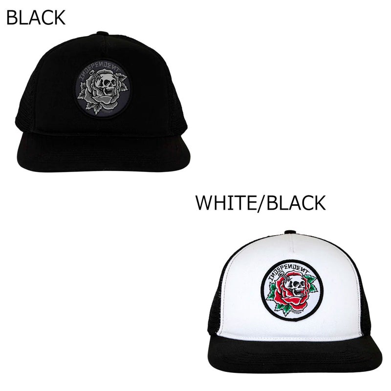 インディペンデントINDEPENDENTスケボースケートボード帽子キャップDRESSENSKULLROSESNAPBACKHAT51826170226SP春夏