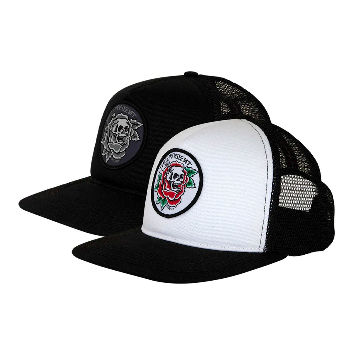 インディペンデントINDEPENDENTスケボースケートボード帽子キャップDRESSENSKULLROSESNAPBACKHAT51826170226SP春夏