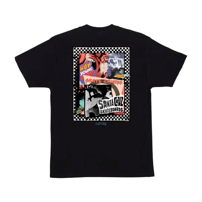 サンタクルーズSANTACRUZスケボースケートボードウェア半袖TシャツADCOLLAGES/SREGULART-SHIRT510261414メンズ男性26SP春夏