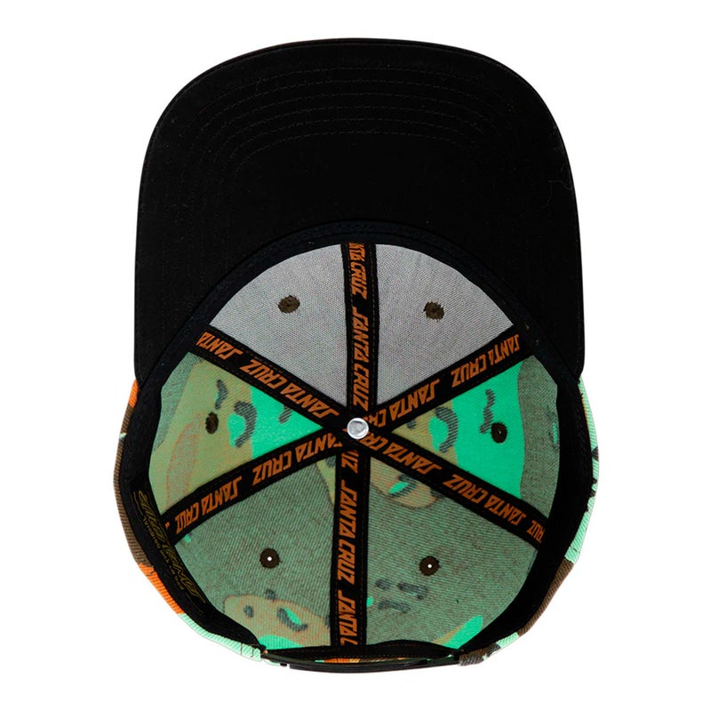 サンタクルーズSANTACRUZスケボースケートボード帽子キャップCRUZLABELSNAPBACKHAT51026170826SP春夏