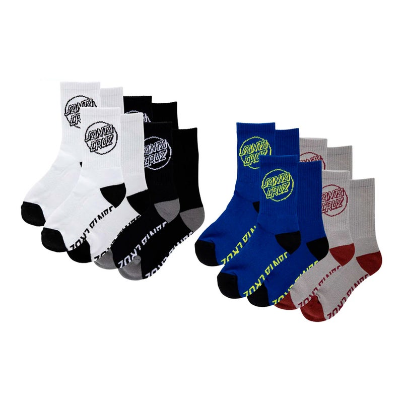 サンタクルーズSANTACRUZスケボースケートボードソックス靴下OPUSSTRIP4-PACKYOUTHSOCKS510261910ジュニアキッズ子ども男の子女の子26SP春夏