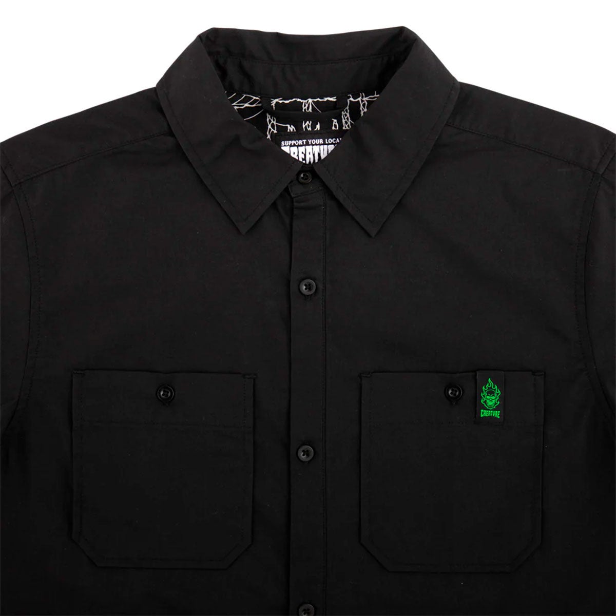 クリーチャーCREATUREスケボースケートボードウェア半袖シャツWEB2RELICS/SWORKSHIRT560261203メンズ男性26SP春夏