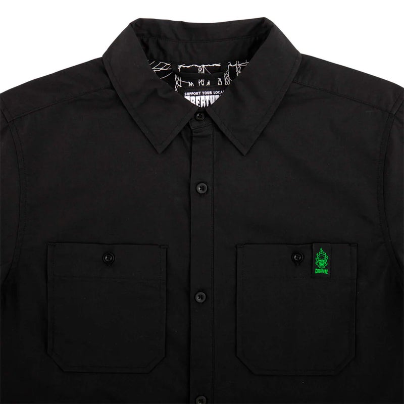 クリーチャーCREATUREスケボースケートボードウェア半袖シャツWEB2RELICS/SWORKSHIRT560261203メンズ男性26SP春夏