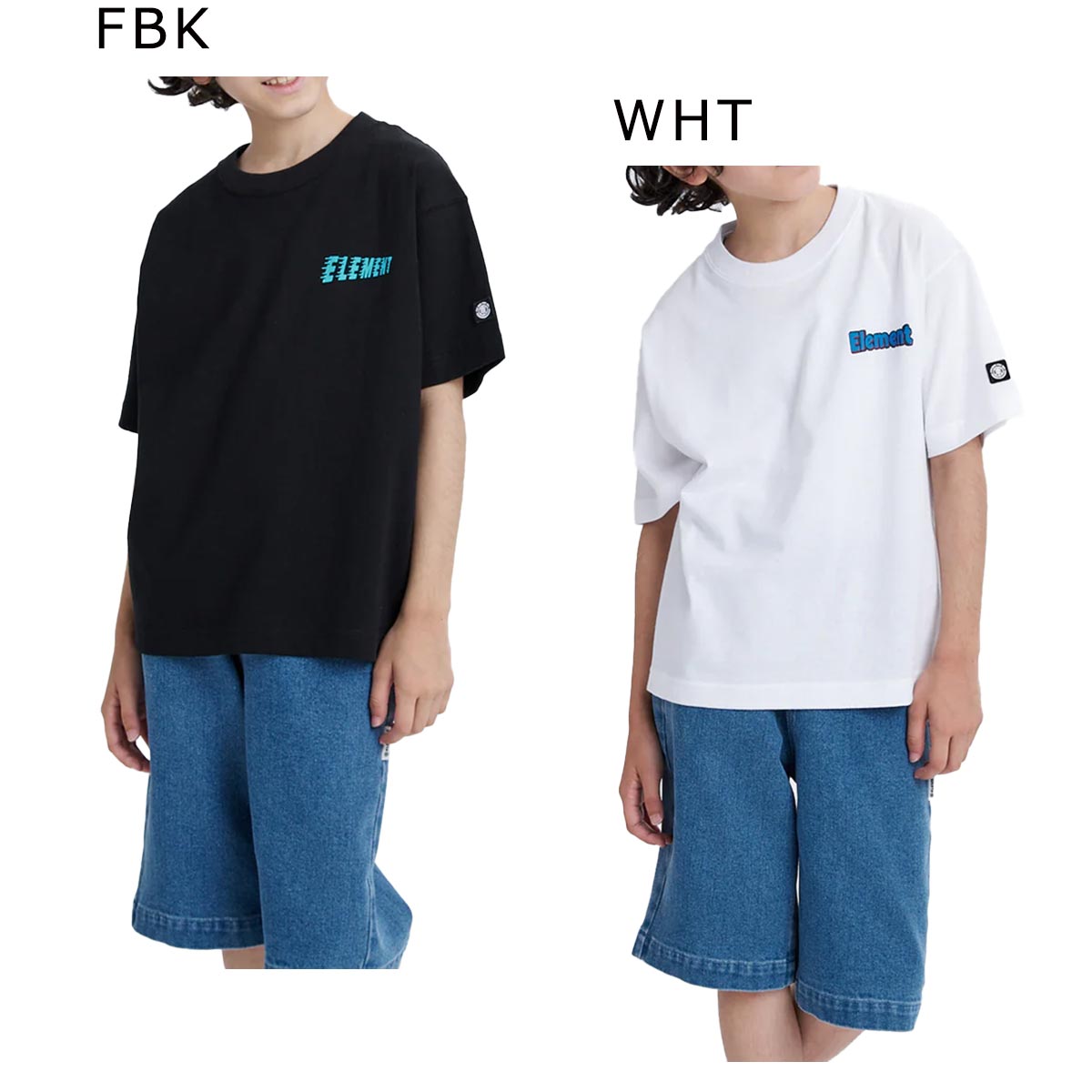 エレメントELEMENTスケボースケートボードウェア半袖TシャツTIMBERWOLFSSYBG025255ジュニアキッズ子ども男の子女の子26SU春夏
