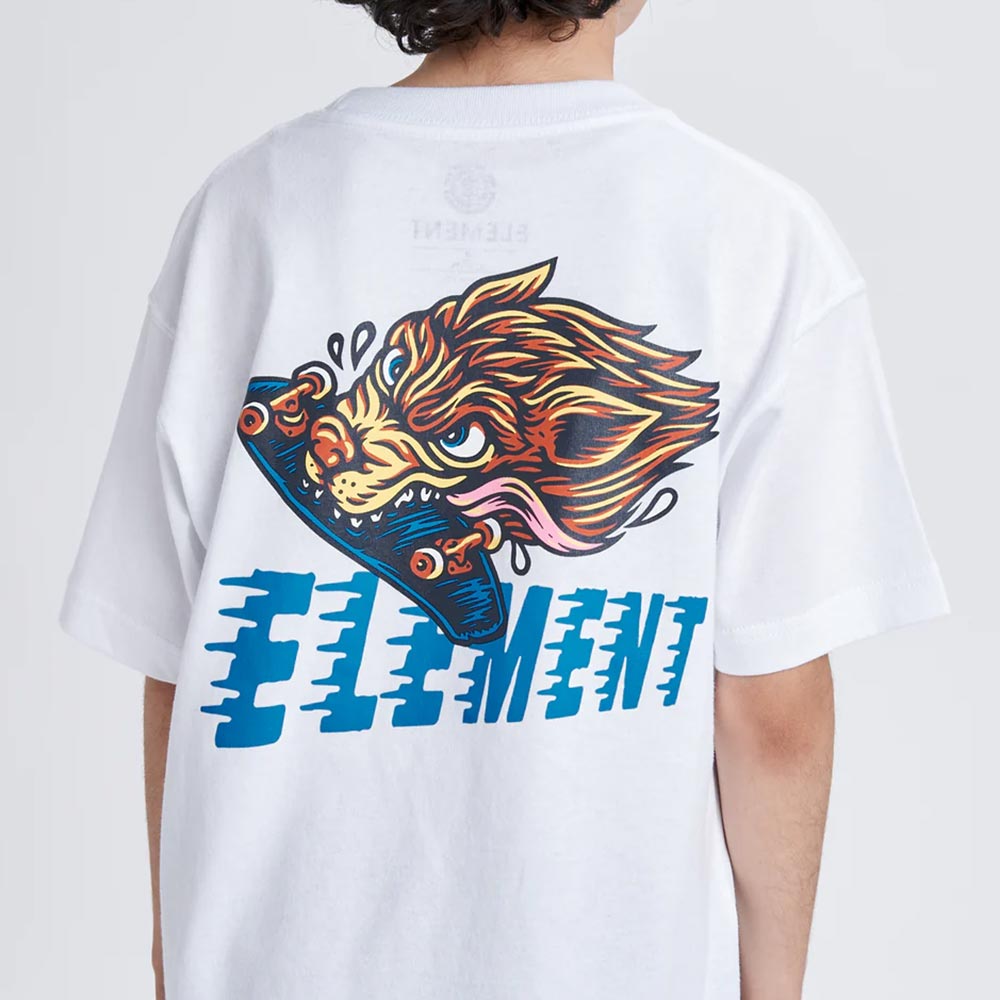 エレメントELEMENTスケボースケートボードウェア半袖TシャツTIMBERWOLFSSYBG025255ジュニアキッズ子ども男の子女の子26SU春夏