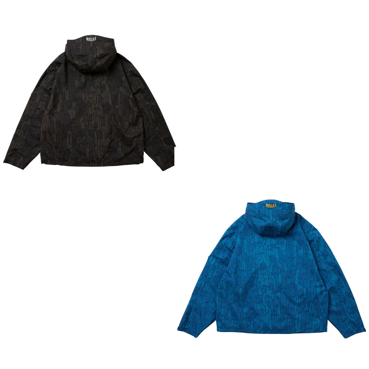 エビセンEVISENスケボースケートボードウェアアウタージャケットTREECAMOMOUNTAINJACKE26SS-JK05メンズ男性26SP春夏