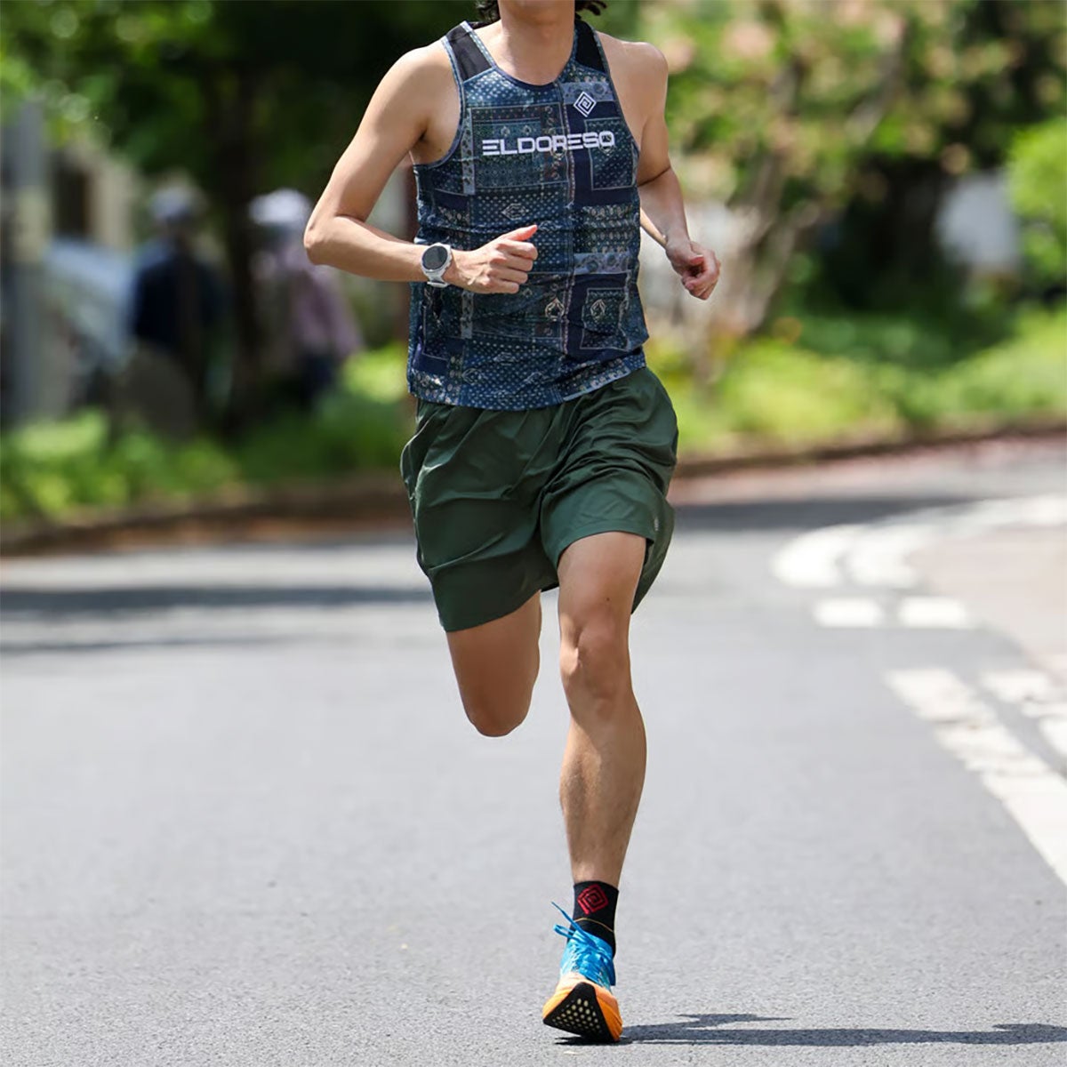 エルドレッソ ELDORESO ユニセックス Courtney Running Shorts