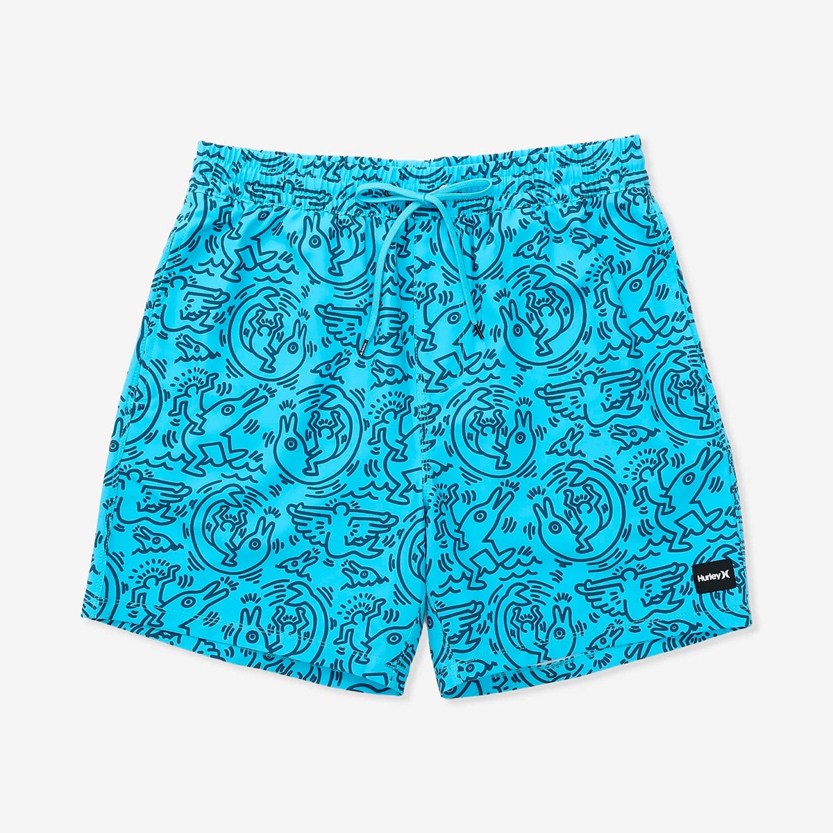 ハーレーHurleyサーフィンサーフ水着ボードショーツトランクス海パンキャノンボールボレーキース・ヘリング17"MBS11885メンズ男性26SU春夏