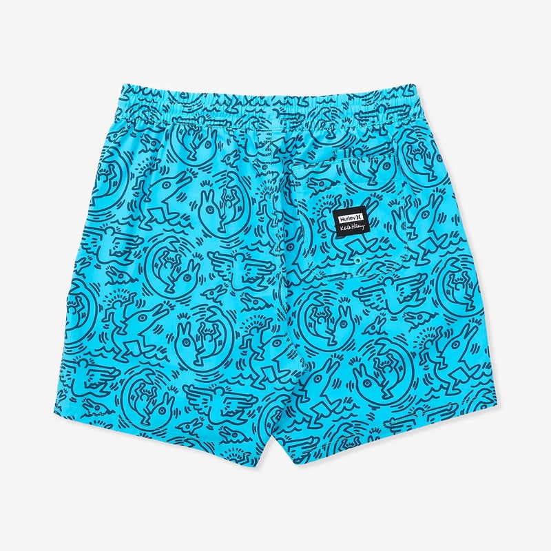 ハーレーHurleyサーフィンサーフ水着ボードショーツトランクス海パンキャノンボールボレーキース・ヘリング17"MBS11885メンズ男性26SU春夏