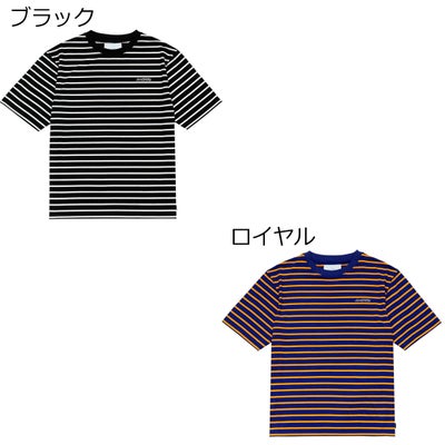 ウィムジーWHIMSYスケボースケートボードウェア半袖TシャツRAYONBORDERTEE12231U130275メンズ男性26SU春夏
