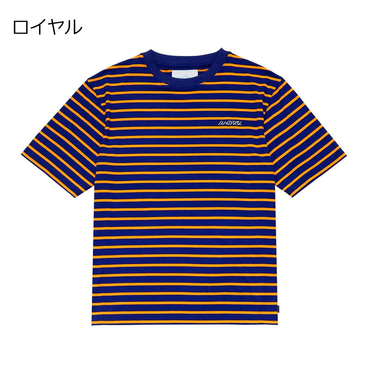 ウィムジーWHIMSYスケボースケートボードウェア半袖TシャツRAYONBORDERTEE12231U130275メンズ男性26SU春夏
