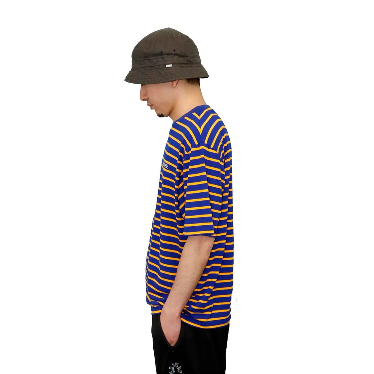 ウィムジーWHIMSYスケボースケートボードウェア半袖TシャツRAYONBORDERTEE12231U130275メンズ男性26SU春夏