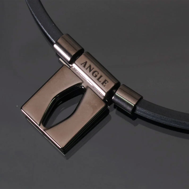 アングルANGLEベースボール野球ソフトボール磁気ネックレスANGLEe.MODEL01NECKLACEブラックAE01NBL26SU春夏