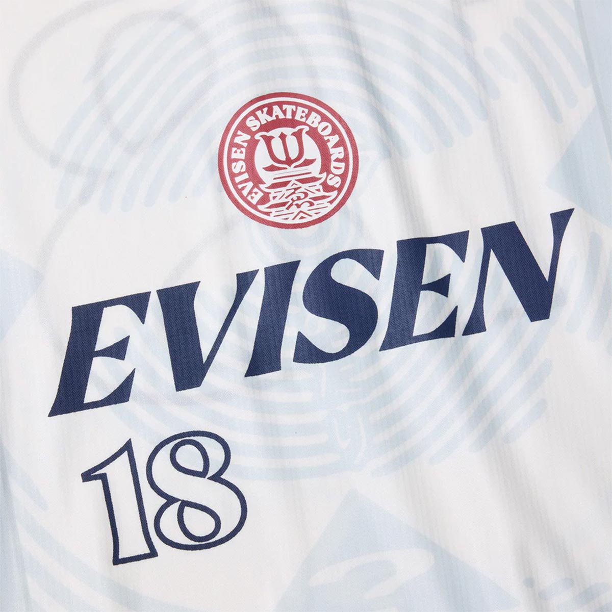 エビセンEVISENスケボースケートボードウェア半袖シャツEVI-FCSHIRT26SU-S02メンズ男性26SU春夏