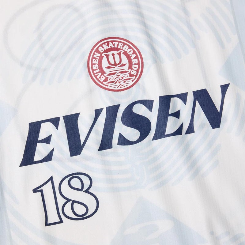 エビセンEVISENスケボースケートボードウェア半袖シャツEVI-FCSHIRT26SU-S02メンズ男性26SU春夏