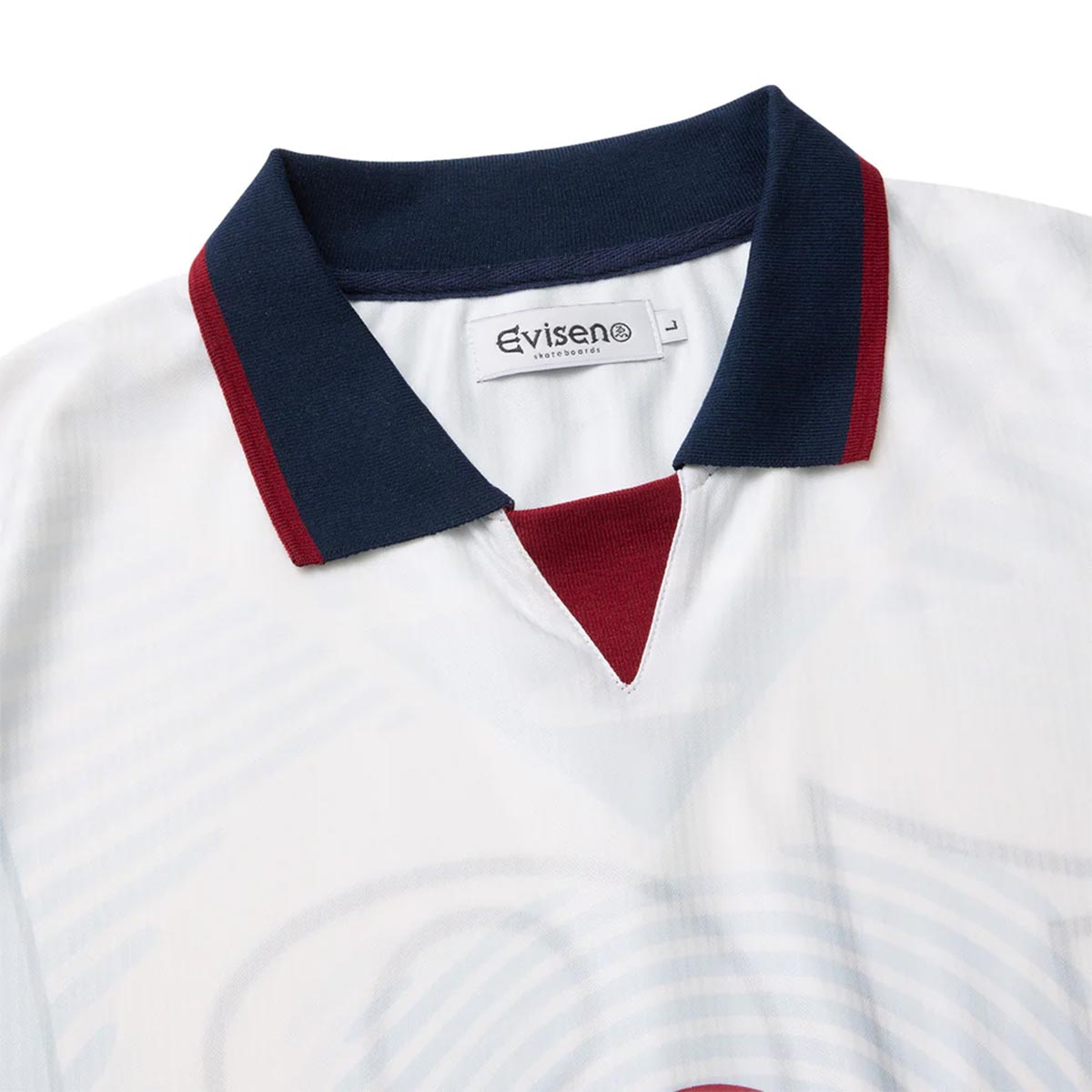 エビセンEVISENスケボースケートボードウェア半袖シャツEVI-FCSHIRT26SU-S02メンズ男性26SU春夏
