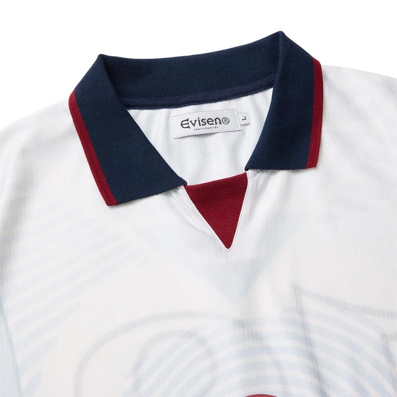 エビセンEVISENスケボースケートボードウェア半袖シャツEVI-FCSHIRT26SU-S02メンズ男性26SU春夏
