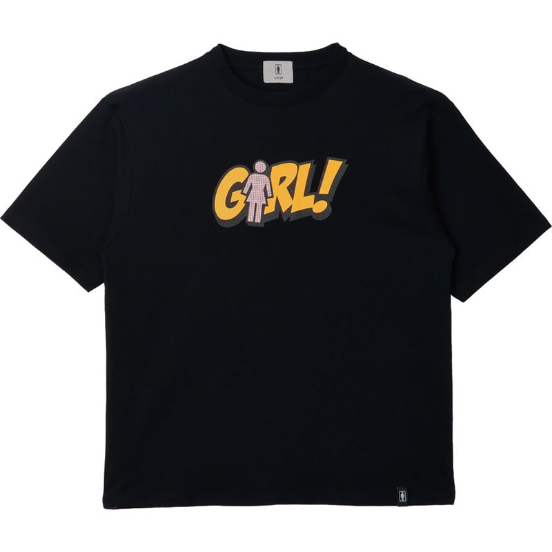 ガールGIRLスケボースケートボードウェア半袖TシャツBLAMMOS/STEEGR26ST10メンズ男性26SP春夏