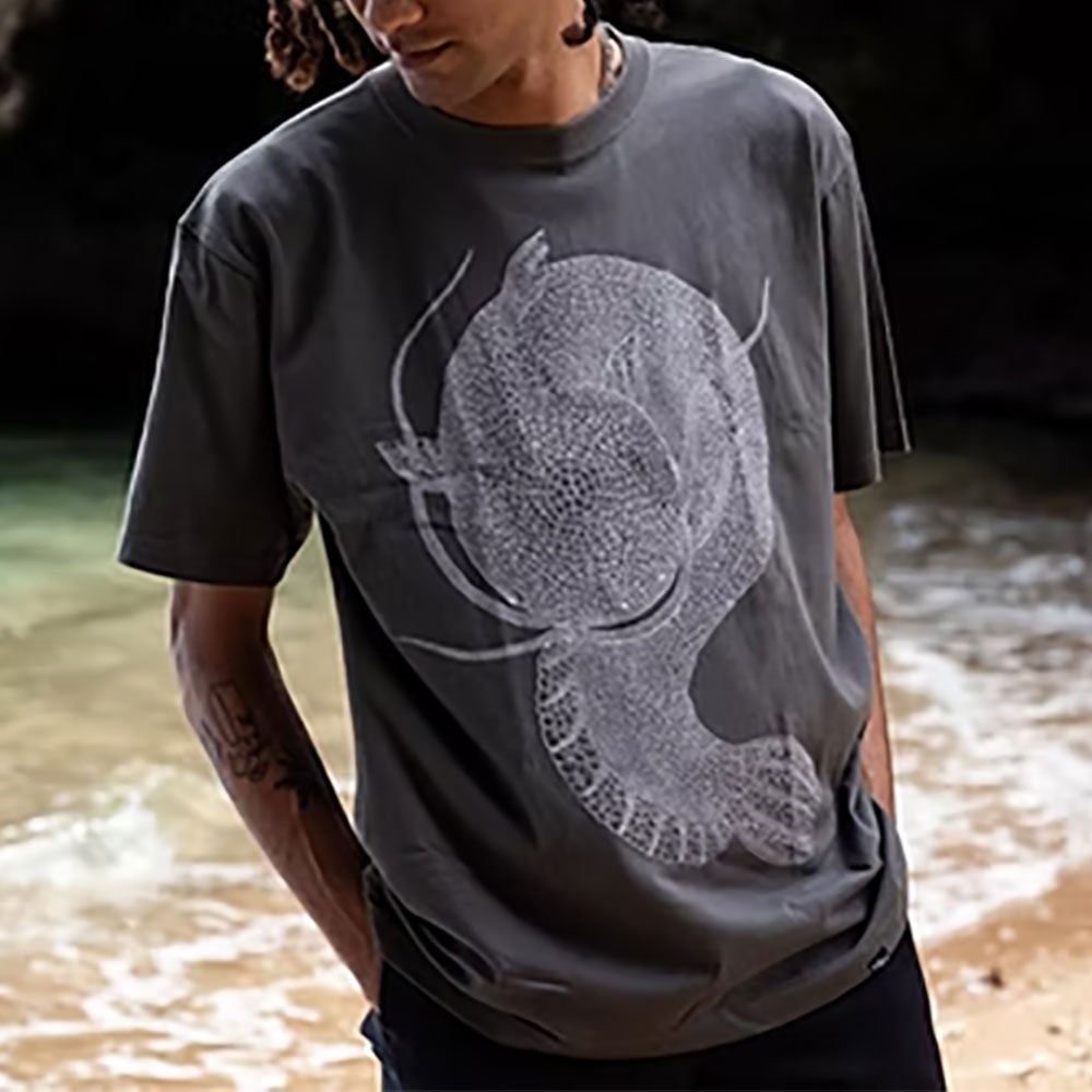 タイムスキャンTIMESCANスケボースケートボードウェア半袖TシャツNAMAZUT-SHIRTTIMESCAN-15メンズ男性26SP春夏
