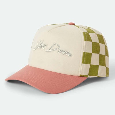 ブリクストンBRIXTONスケボースケートボード帽子キャップSLOWDOWNMPSNAPBACK1209426SP春夏