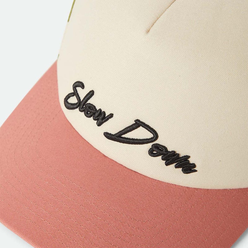 ブリクストンBRIXTONスケボースケートボード帽子キャップSLOWDOWNMPSNAPBACK1209426SP春夏