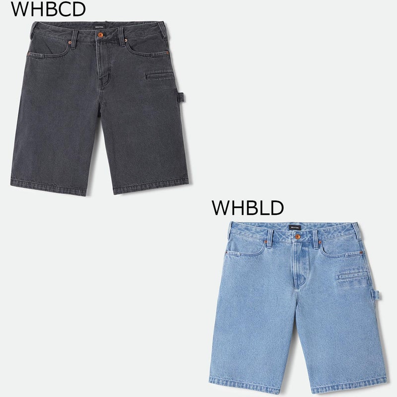 ブリクストンBRIXTONスケボースケートボードウェアボトムスショートハーフパンツ短パンBUILDERSCARPENTERBAGGYSHORT30050メンズ男性26SP春夏